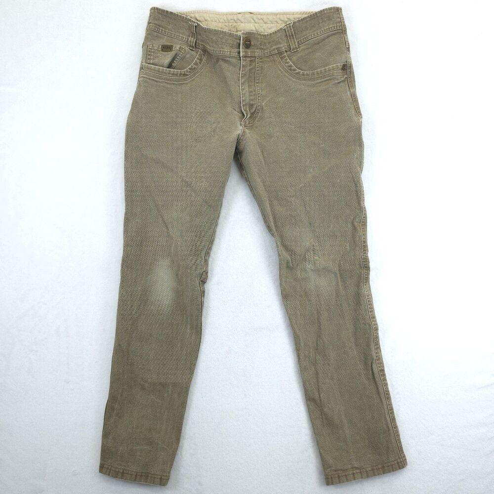 Kuhl The Law Jean Mens 36x32 (34x29) Brown Hiking Outdoor Pants